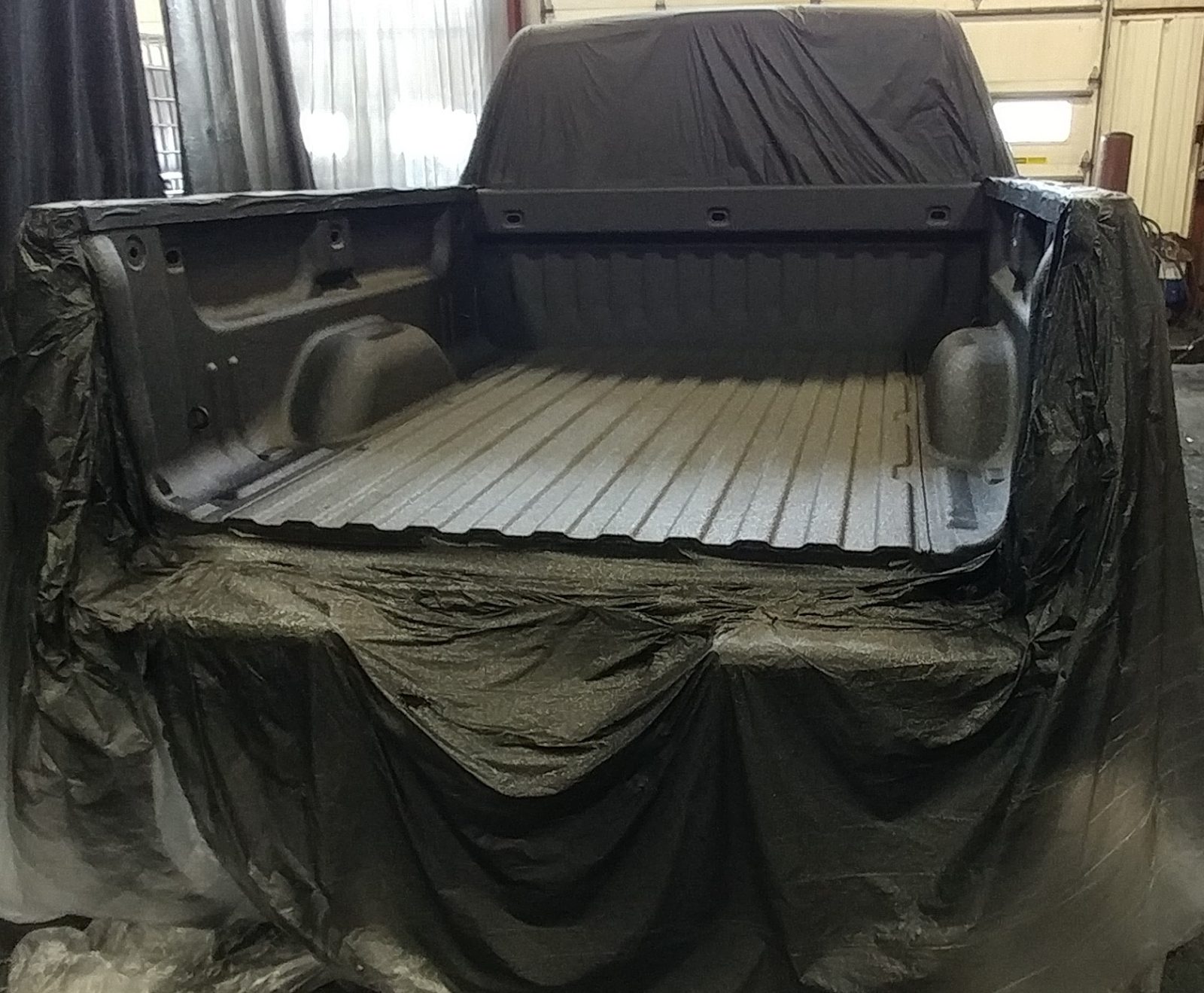 Rust-proof coating — Rust spray work 02